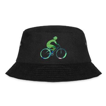 Radfahrer - Bucket Hat - Schwarz - Vorne - Lela (165cm)