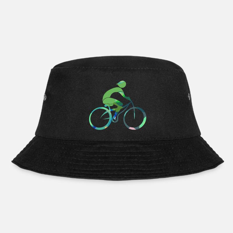 Radfahrer - Bucket Hat - Schwarz