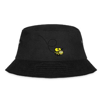 bee___f3 - Bucket Hat - black - Front - Lela (165cm)