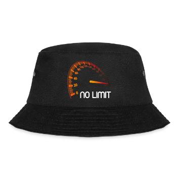 Tacho - No Limit - Bucket Hat - Schwarz - Vorne - Lela (165cm)