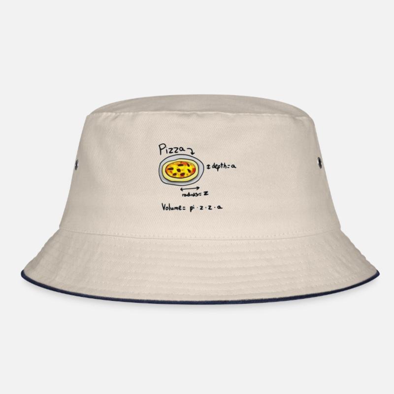 pizza mathe nerd Bucket Hat