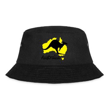 australia - Bucket Hat - black - Front - Lela (165cm)
