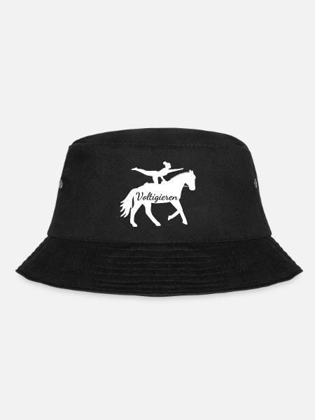 Cheval blanc avec sauteur - cheval de saut - Bob - noir