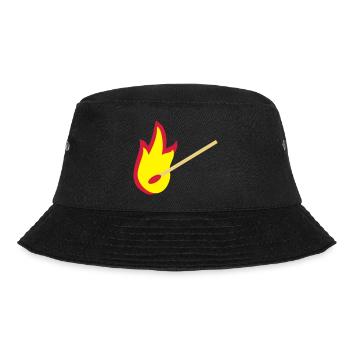 fire - Bucket Hat - black - Front - Lela (165cm)