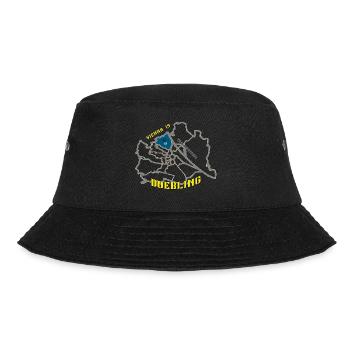 Döbling Wien 19 - Bucket Hat - Schwarz - Vorne - Lela (165cm)