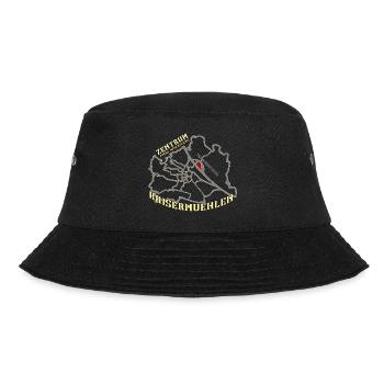 Kaisermühlen - Bucket Hat - Schwarz - Vorne - Lela (165cm)