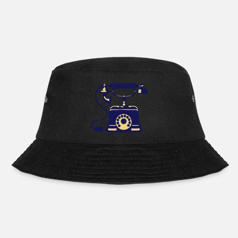 Altes Telefon 2 - Bucket Hat - Schwarz