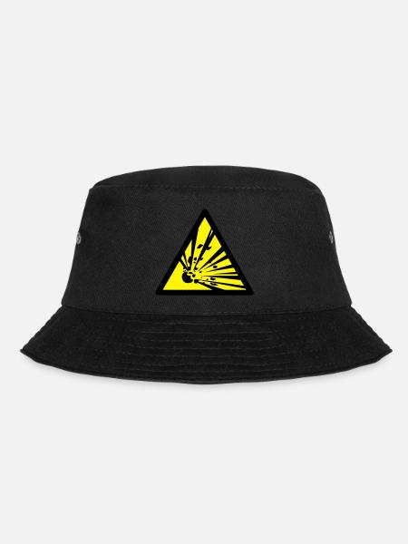 explosion - Bucket Hat - Schwarz