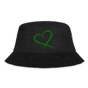 Heart design vector - Bucket Hat - black - Front - Lela (165cm)