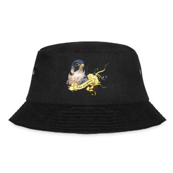 Wanderfalke - Bucket Hat - Schwarz - Vorne - Lela (165cm)