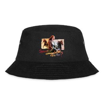 Ostwind Der Große Orkan Spürst Du Ihn? Kacheln - Bucket Hat - Schwarz - Vorne - Lela (165cm)