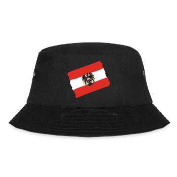 Austria Flag - Bucket Hat - black - Front - Lela (165cm)