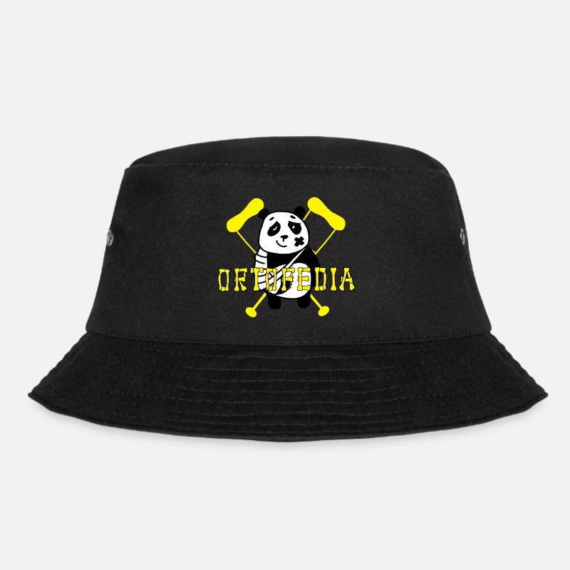 Panda Orthopädie - Bucket Hat - Schwarz