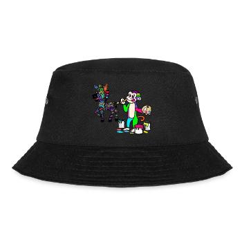 Child, Children, Toddler, Kindergarten, School Child - Bucket Hat - black - Front - Lela (165cm)