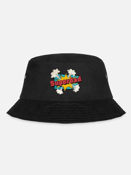 Superdad - Bucket Hat - Schwarz