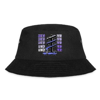 Water Park / Water Park / Outdoor Pool / Summer - Bucket Hat - black - Front - Lela (165cm)