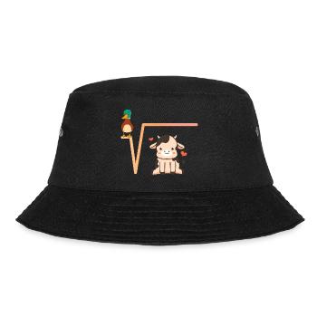Idee für eine Mathematikerin - Bucket Hat - Schwarz - Vorne - Lela (165cm)
