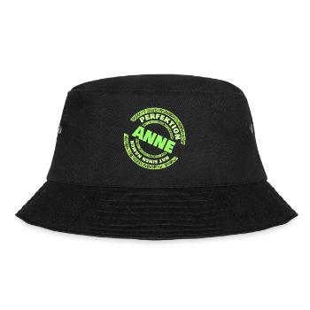 Perfektion Anne - Bucket Hat - Schwarz - Vorne - Lela (165cm)