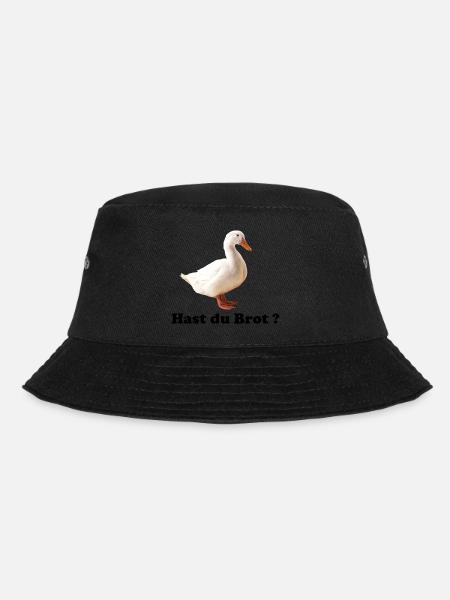 Hast du Brot ? - Bucket Hat - Schwarz