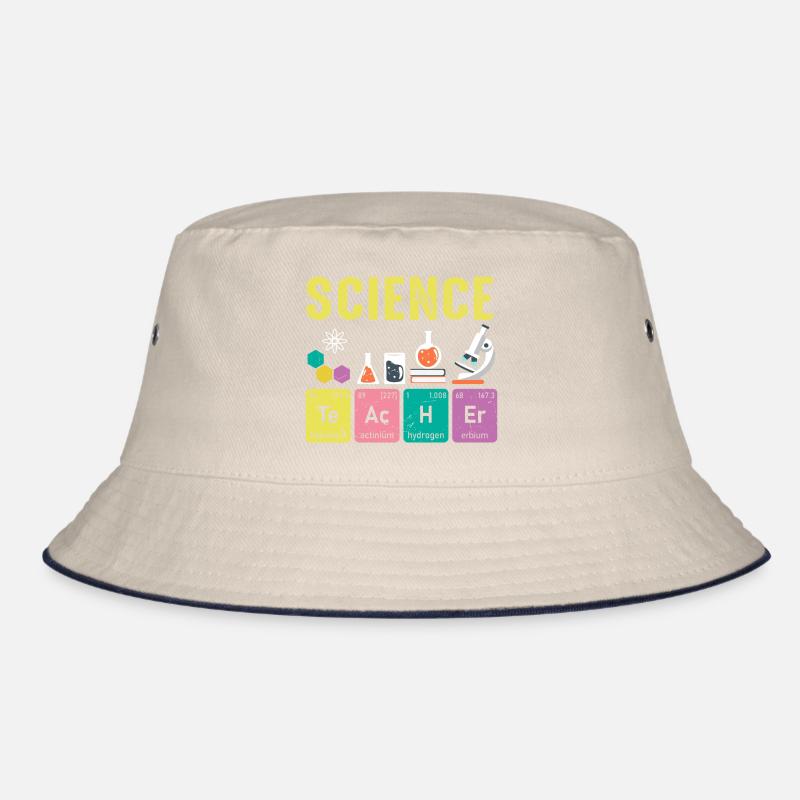 Naturwissenschaft Lehrer Regelmäßige Elemente Bucket Hat