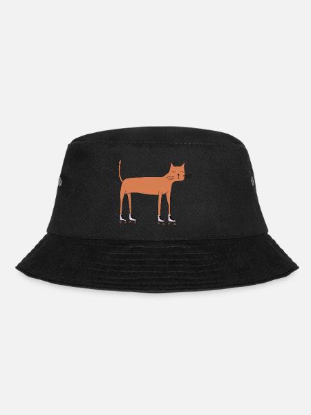 Chat sur roller quad - Bob - noir