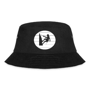 Bouldering Climbing Climbing - Bucket Hat - black - Front - Lela (165cm)