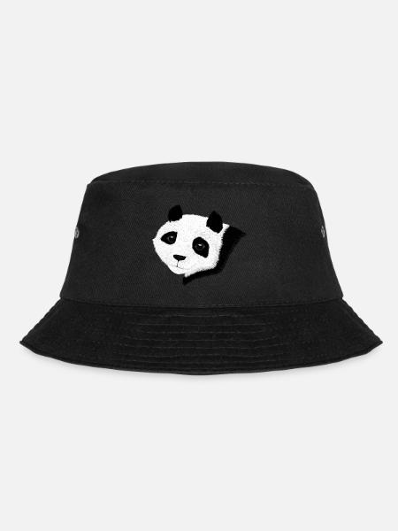Panda doux - Bob - noir