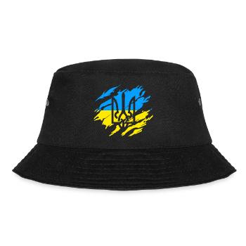 Ukraine Solidarity - Bucket Hat - black - Front - Lela (165cm)