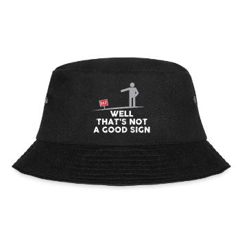 funny text design for a funny text lovers - Bucket Hat - black - Front - Lela (165cm)