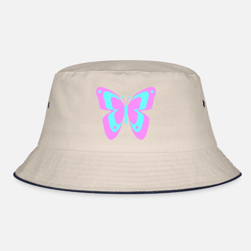 Butterfly Butterfly Insects Spring Summer colorful Bucket Hat