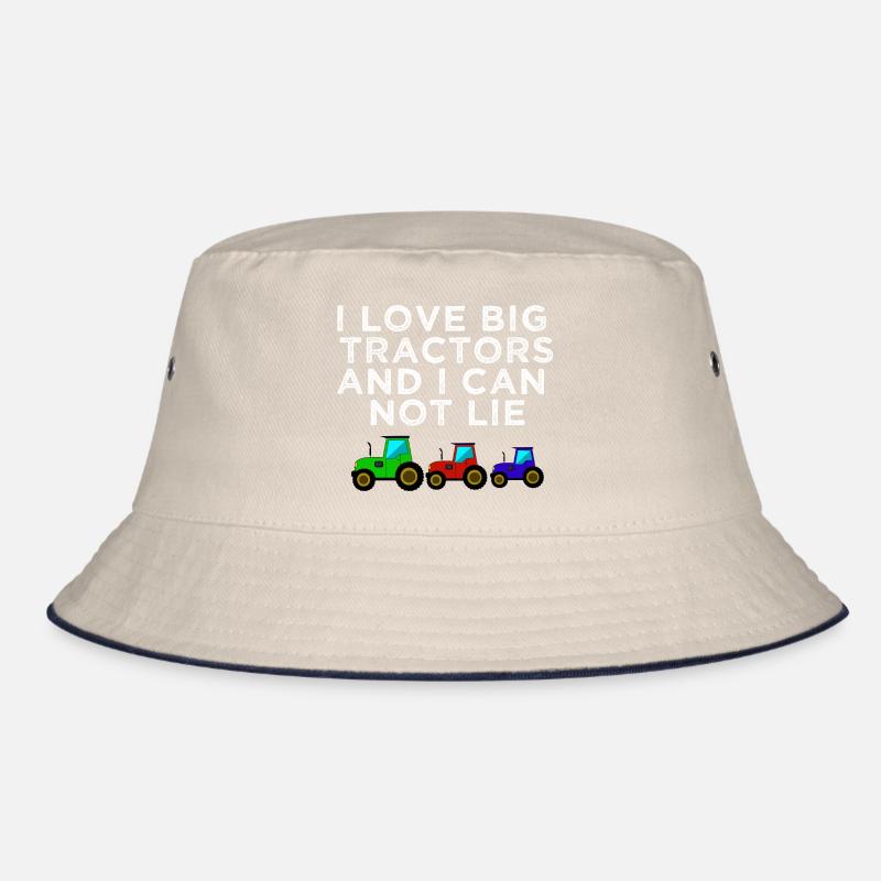 traktor liebe trecker Bucket Hat