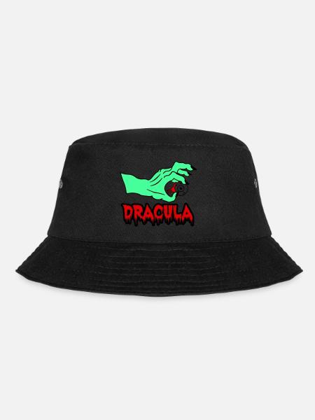 Dracula - Bucket Hat - Schwarz