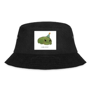 sad party frog - Bucket Hat - Schwarz - Vorne - Lela (165cm)
