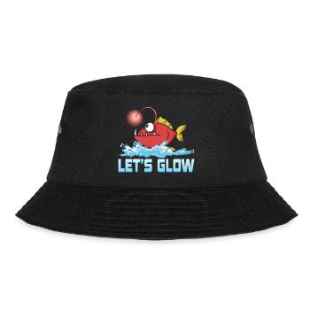 Let's Glow Marine Biology Scientist - Bucket Hat - black - Front - Lela (165cm)