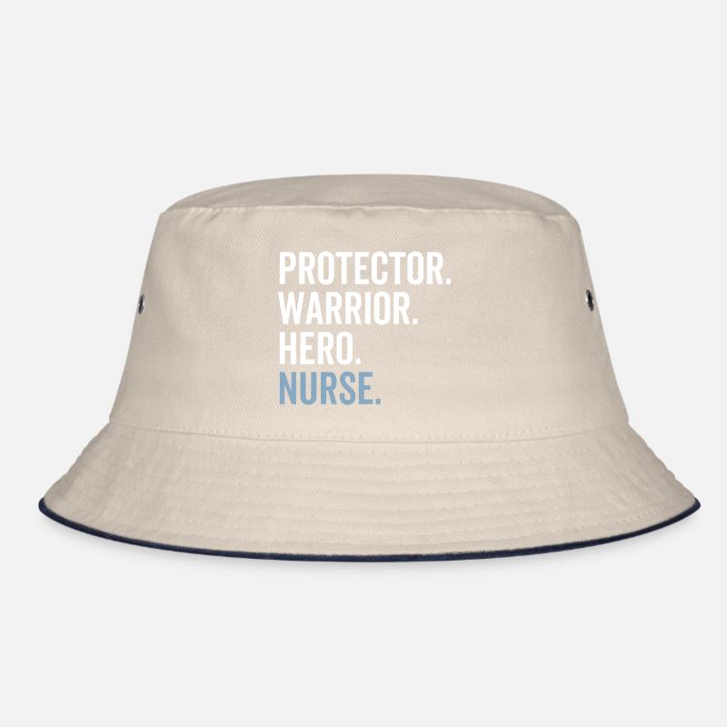 Protector Warrior Hero Nurse Bucket Hat