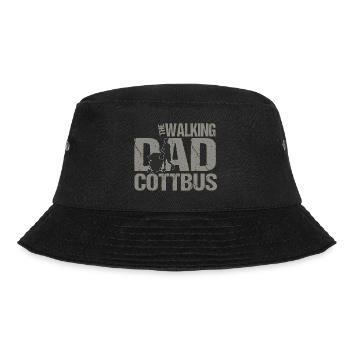 The Walking Dad Cottbus - Bucket Hat - Schwarz - Vorne - Lela (165cm)