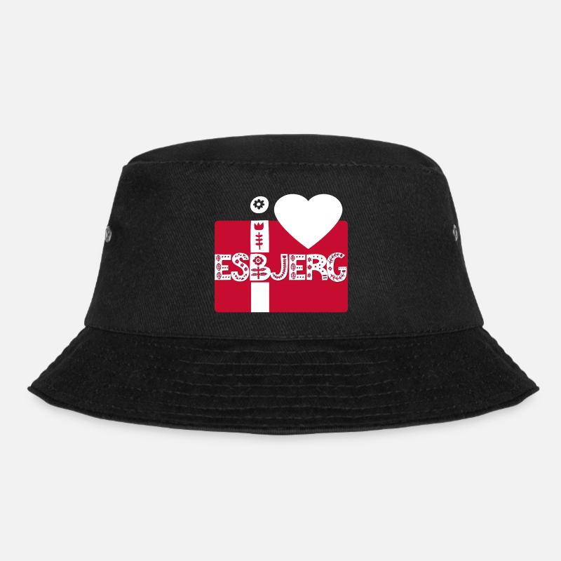 Esbjerg - Bucket Hat - black