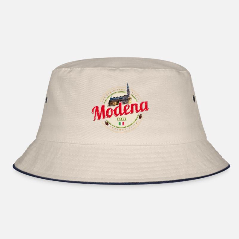 Modena Emilia-Romagna Balsamico Design Italien Bucket Hat