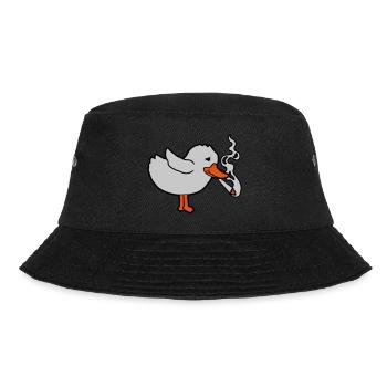 Joint Smoking Chick Weed - Bucket Hat - black - Front - Lela (165cm)