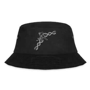 Eishockey Wintersport Eishockeyteam Geschenk - Bucket Hat - Schwarz - Vorne - Lela (165cm)