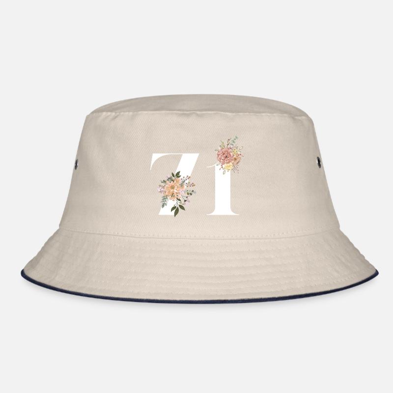 71e anniversaire fleuris (Cadeau de 71 ans) Bob