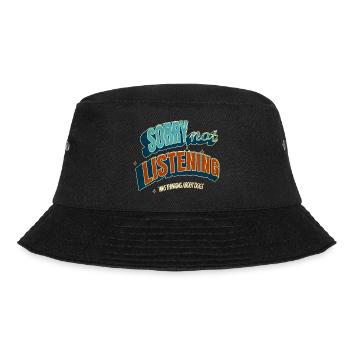 beagle gifts beagle lovers love statement - Bucket Hat - black - Front - Lela (165cm)