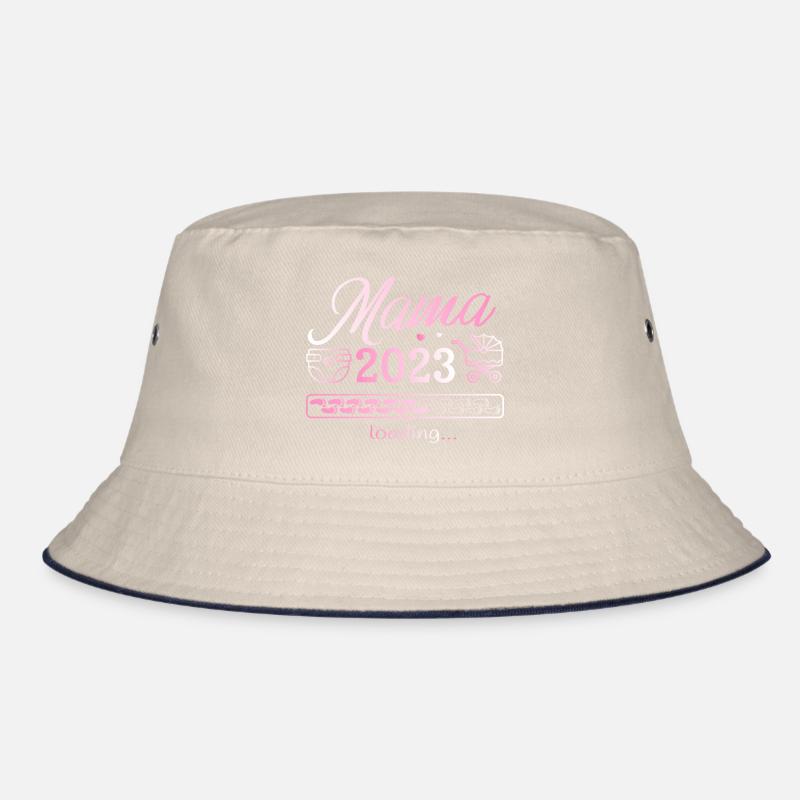 Werdende Mama 2023 Loading Schwanger Mutter Bucket Hat