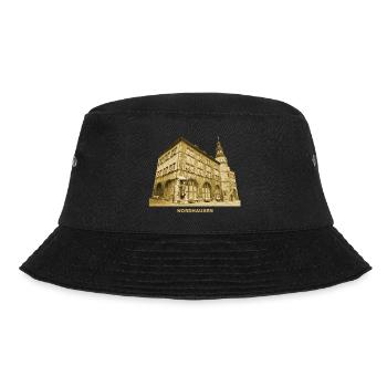 Nordhausen Rathaus Harz Thüringen Reichsstadt - Bucket Hat - Schwarz - Vorne - Lela (165cm)