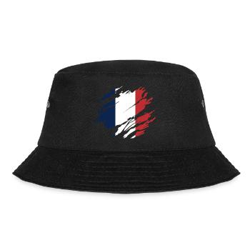 France Flag - Bucket Hat - black - Front - Lela (165cm)