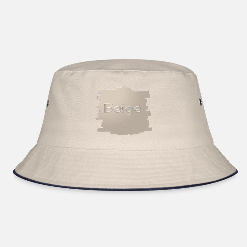Beige Bucket Hat