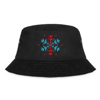 Stern - Bucket Hat - Schwarz - Vorne - Lela (165cm)