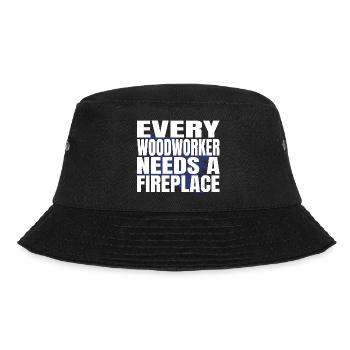 mason men a carpenters prayer tshirts forestry - Bucket Hat - Schwarz - Vorne - Lela (165cm)