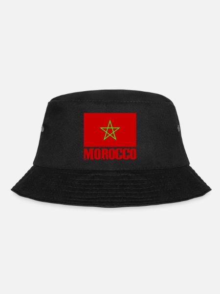 Morocco - Bucket Hat - Schwarz
