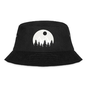 Travel - Bucket Hat - Schwarz - Vorne - Lela (165cm)